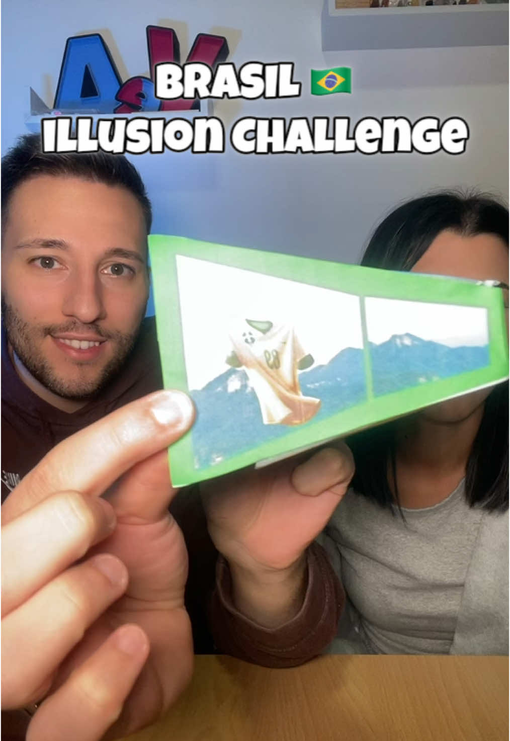 Illusion Challenge BRASIL 🇧🇷👀#illusion #illusionchallenge #brazil🇧🇷 #opticalillusion #brasil 