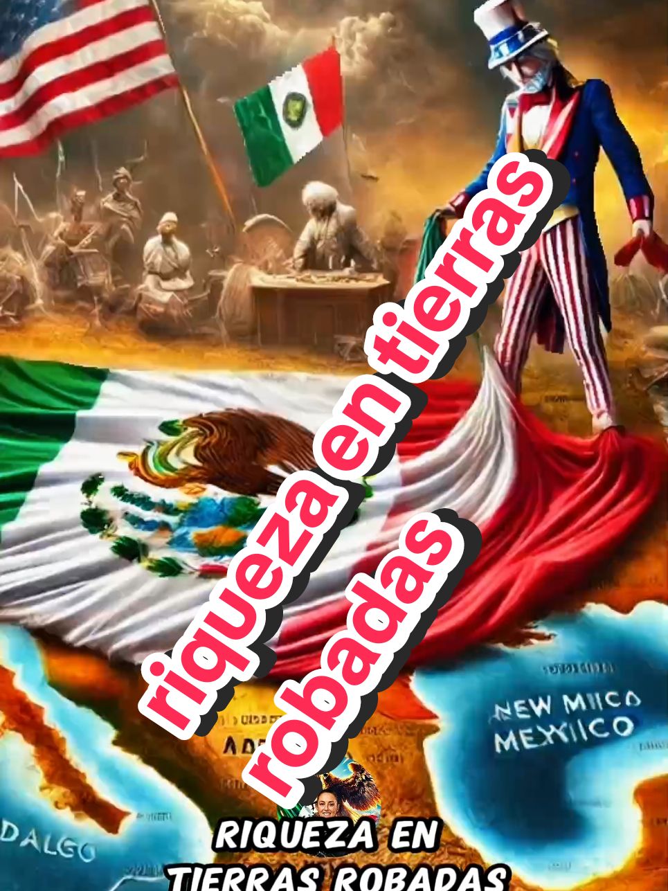 Estados unidos la potencia mundial colorido en tierras robadas #mexico🇲🇽 #usa🇺🇸 #tiktokusa #foryoupage #claudiasheimbaum #donaldtrump2024🇺🇸 #foryou #fvpシ #foryoupage #cupcut 