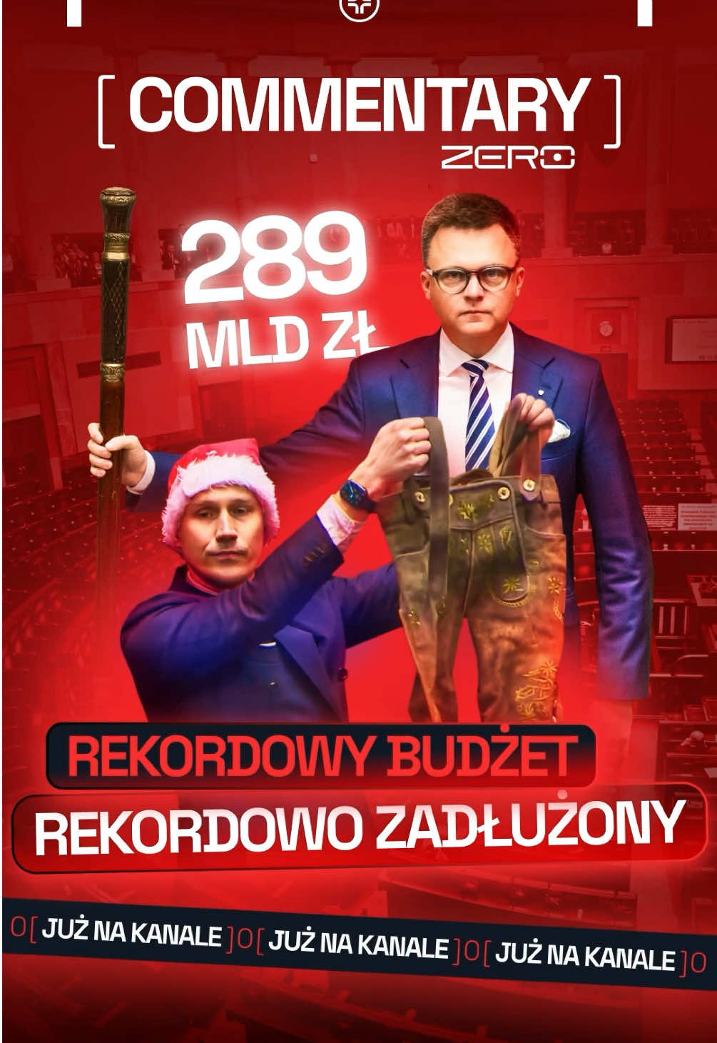 Sejm przyjął projekt przyszłorocznego budżetu. Deficyt wyniesie 289 mld zł. Jeśli ustawa zostanie podpisana przez prezydenta, w przyszłym roku będziemy mieli rekordowy, największy w historii III RP deficyt budżetowy. Zanim jednak posłowie przegłosowali ustawę budżetową, podczas dyskusji nad poprawkami, na sejmowej mównicy nie zabrakło też, jak na Mikołajki przystało, złośliwego prezentu dla premiera. Więcej w najnowszym materiale Marii Stepan. 📺