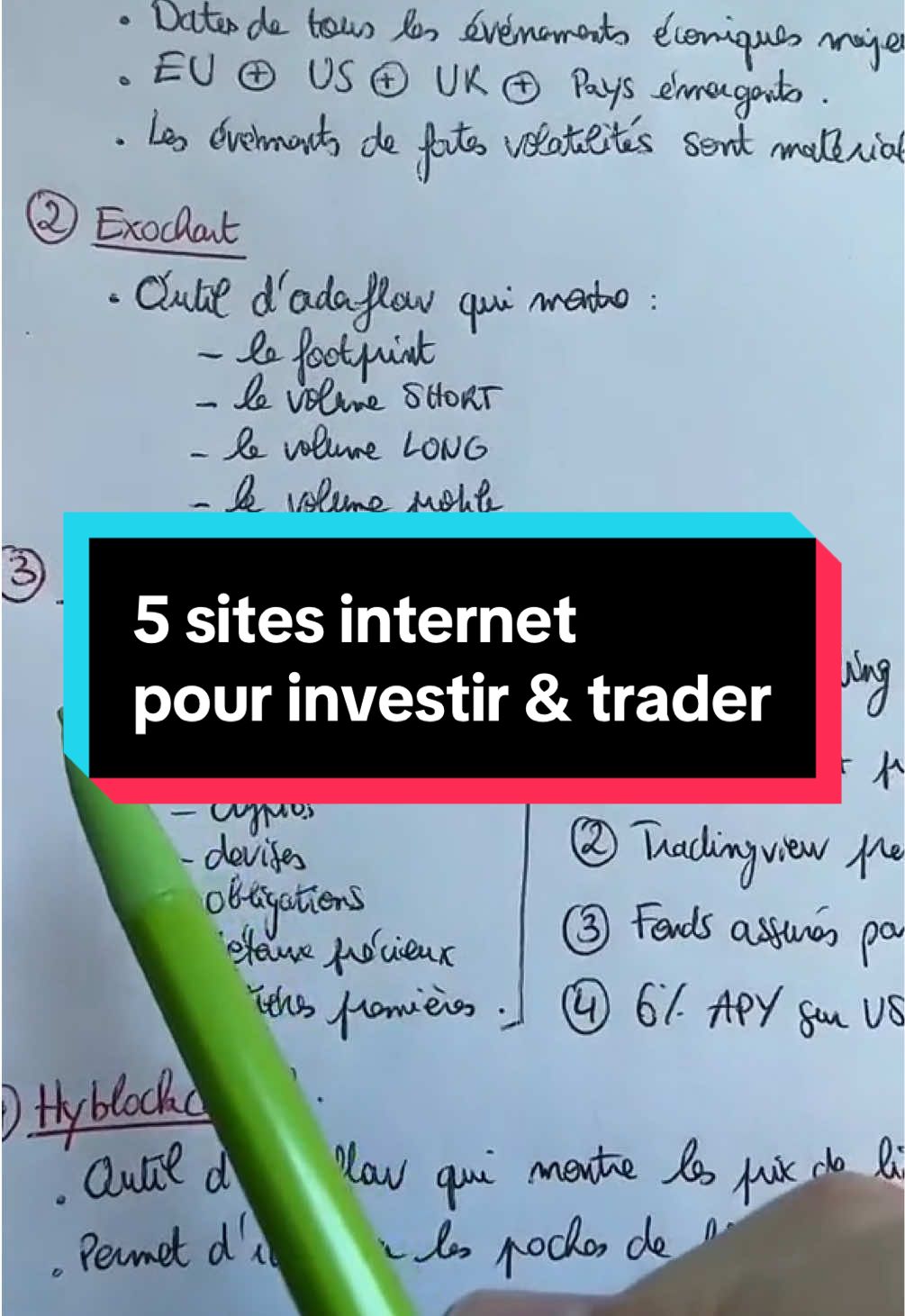 Lien de ma NEWSLETTER Trading dans ma BIO 