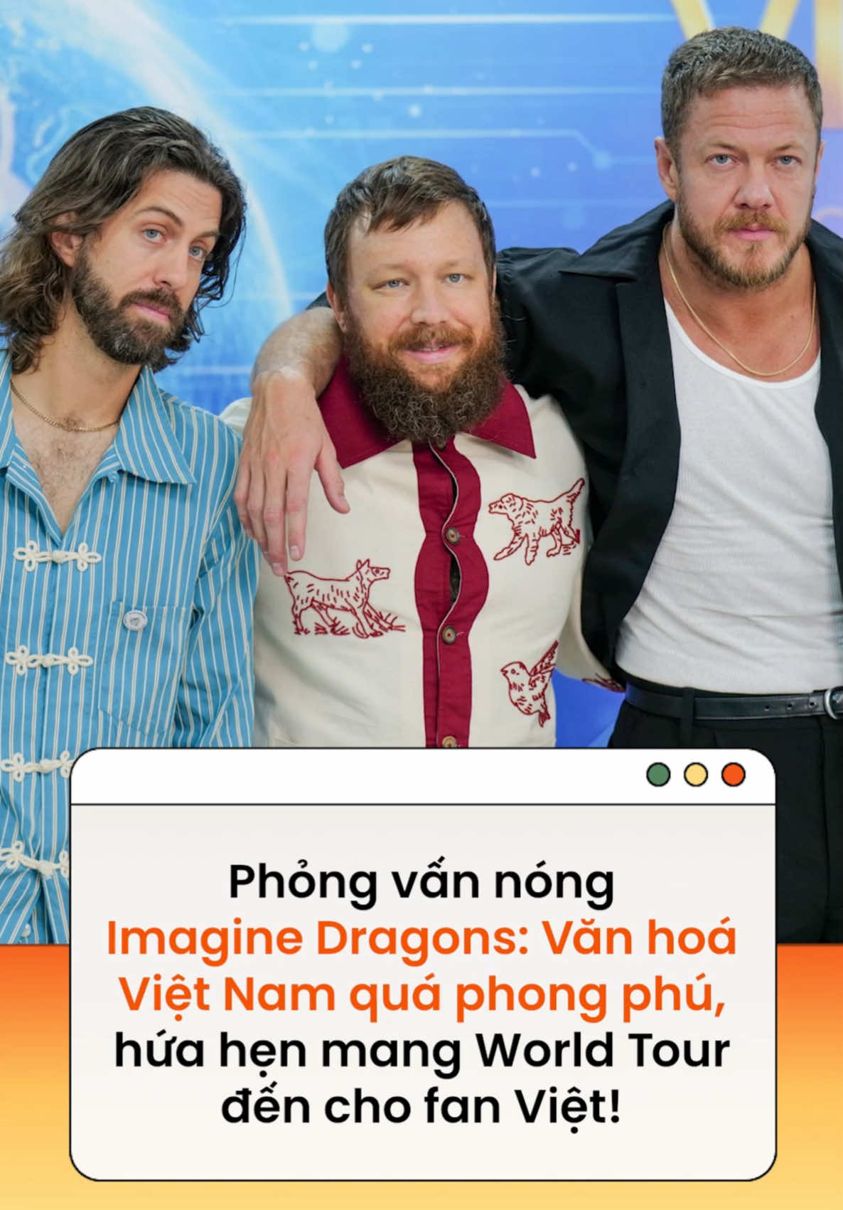 Là ban nhạc biểu tượng quốc tế, Imagine Dragons hứa hẹn mang lại sân khấu tràn đầy cảm xúc, truyền đi năng lượng tích cực, tươi sáng cùng thông điệp đầy nhân văn #imaginedragons #news #tiktokgiaitri #amm #8WONDER #WinterFestival #VinhomesGrandPark