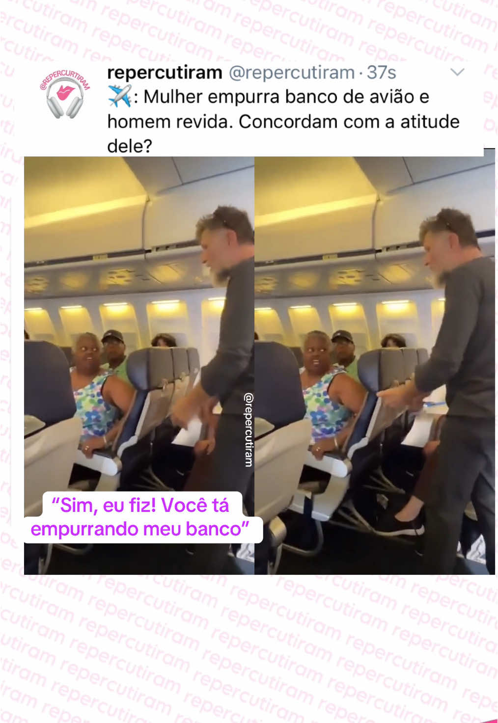 O que vocês fariam nessa situação? #aviao #janela #jennifercastro (educational purposes tiktok) 