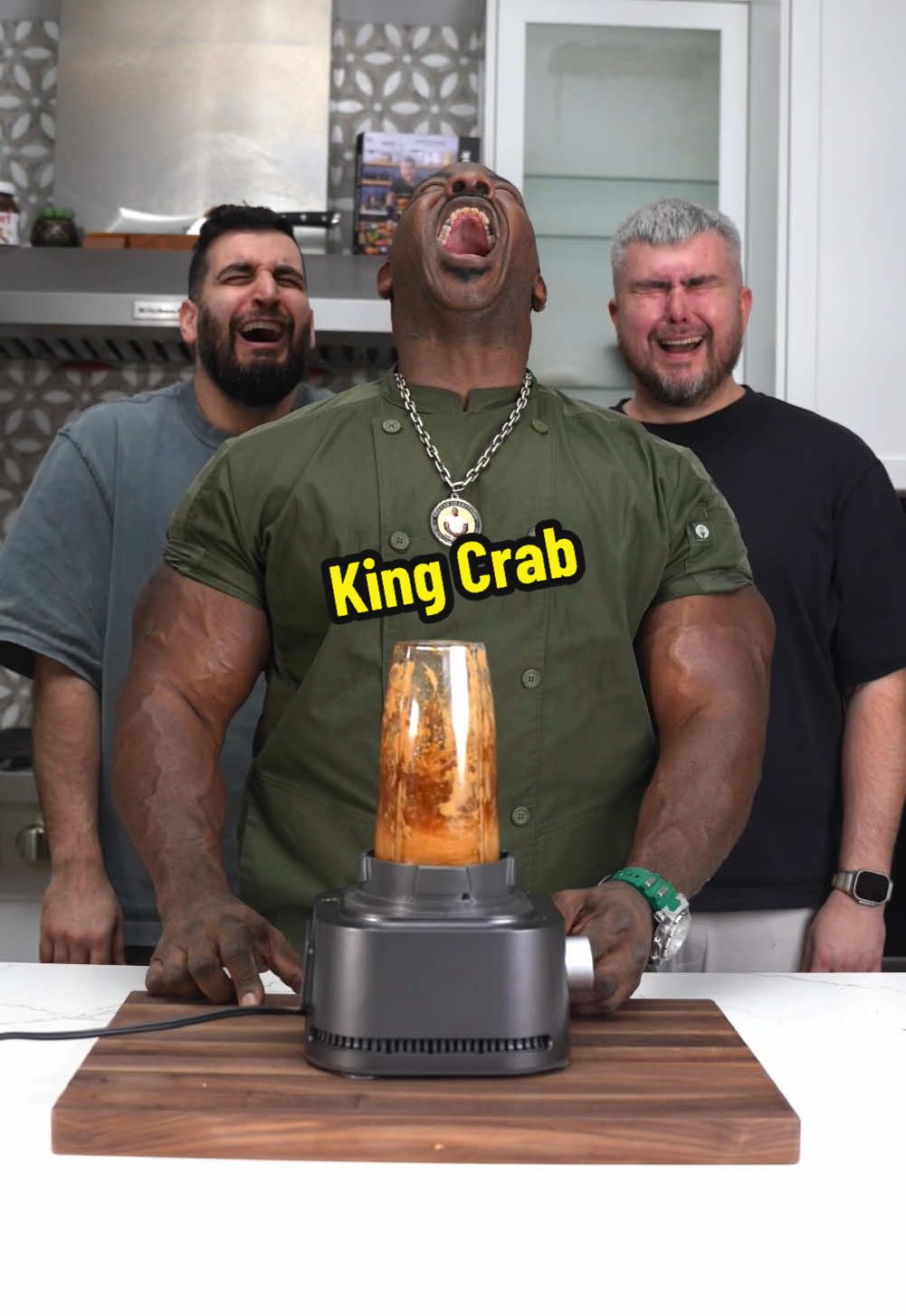 Nobody Bites the Chef: King Crab 🦀  #foodtiktok 