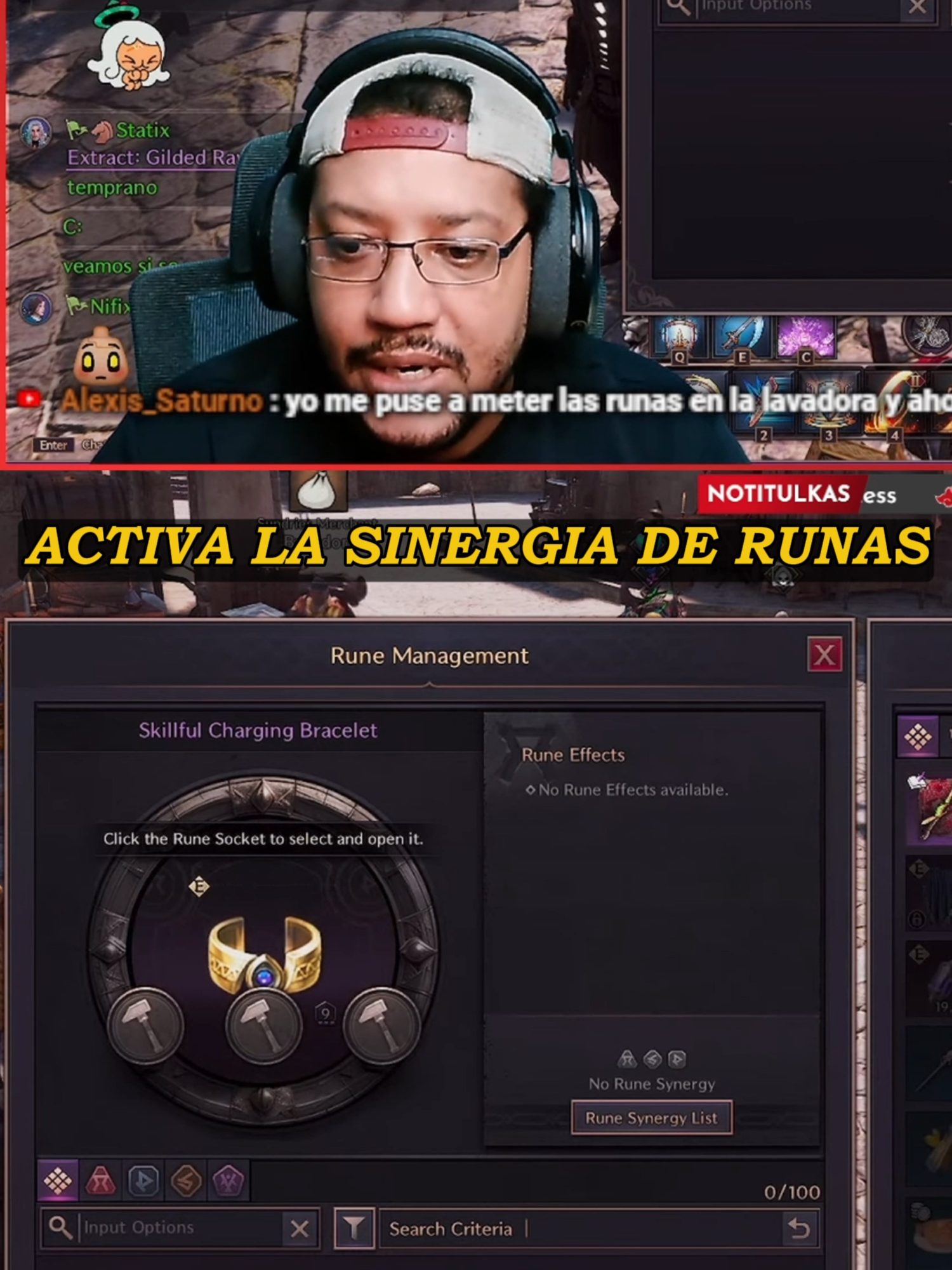 ¿Por qué tus runas no funcionan? Aquí está la solución definitiva 👀🎮 Tulkas el Fuerte: ¿Por qué tus runas no funcionan? ¿Tienes problemas para activar la sinergia de runas en Throne and Liberty? 🔮 No te preocupes, en este video te enseño cómo posicionar los espacios rúnicos correctamente y activar la sinergia para aprovechar al máximo sus beneficios. 💎 ¡No pierdas poder por configuraciones incorrectas, conviértete en un experto ahora mismo! #tulkaselfuerte #ThroneAndLiberty #RunasTL #GamingTips #MMORPG #GuíaRápida #SinergiaDeRunas #GamersUnidos #tipsgamerr #PowerUp #RunasGaming #GamingEstrategia