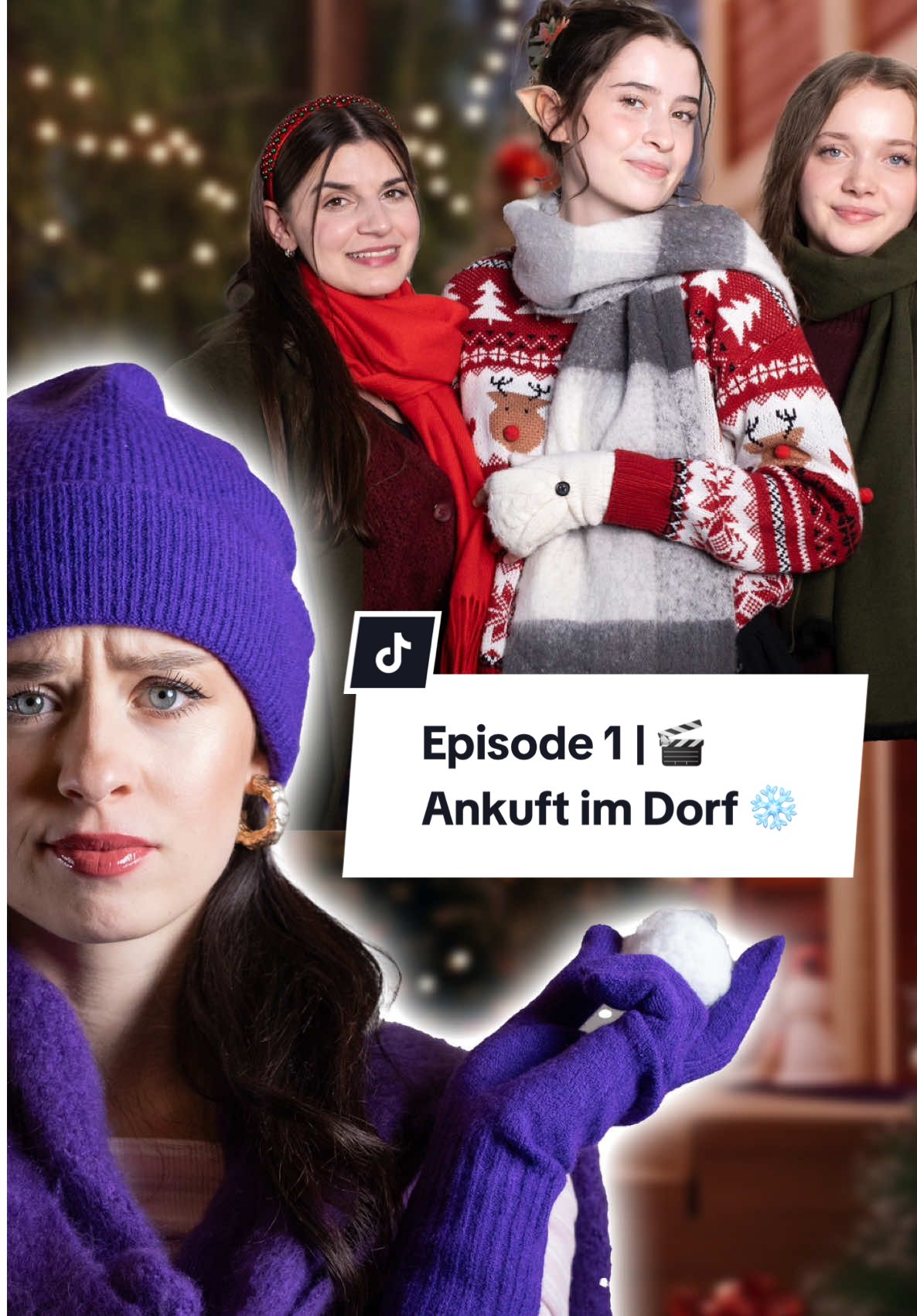 Mein eigener Weihnachtsfilm!🎬 Episode 1: Ankuft im Dorf ⭐️ Mit den ersten Girls aus meiner Community ❤️ @lelaronja @🍿𝑀𝑎𝑟𝑙𝑒𝑛𝑒🍿 @Sarah Walter Wollt ihr wissen, wie es weitergeht ?🎄#WeihnachtenNeuEntdeckt @Jen Loon 🌙 @PHELINE 