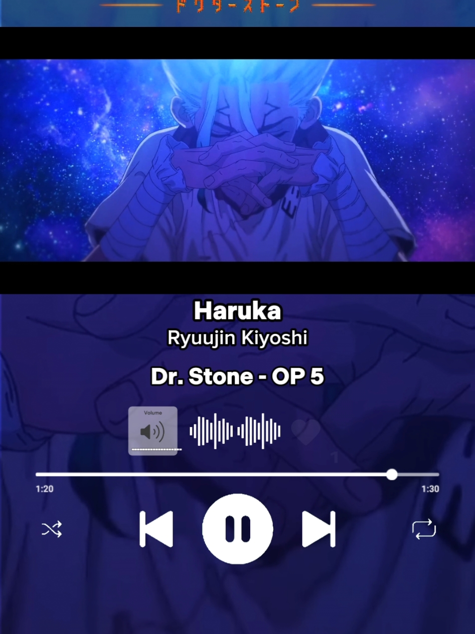 Dr. Stone OP 5 | Haruka - Ryujin Kiyoshi | #Opening #Anime #animemanga #drstone #haruka #ryujinkiyoshi #animeopening #Otaku #animefyp #animeedit #animetiktok #sar_musicsong #fyp #parati #Viral