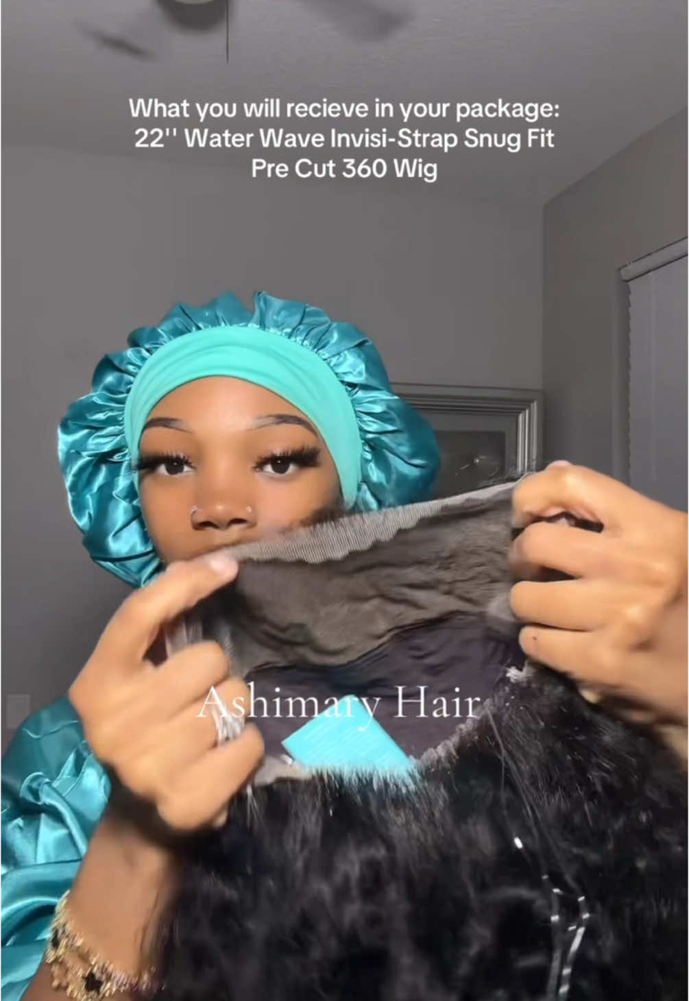 hair from @Ashimary Hair Beauty 🩵 #ashimary #ashimaryhair #ashimaryreviews #beautynolimits #ashimaryinvisistrapwig #360wigwithdrawstring #360lacewig