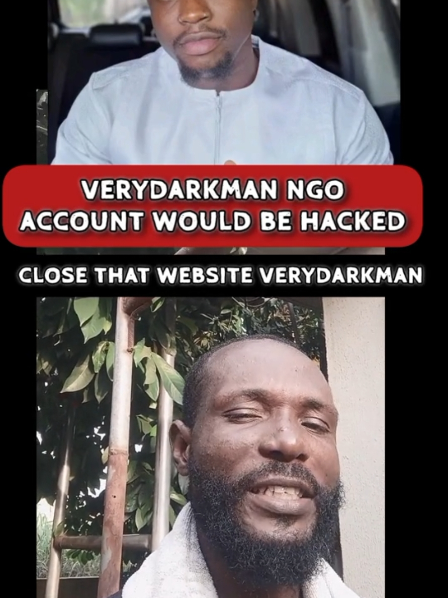 verydarkman should close NGO WEBSITE NOW #verydarkman @VDM #NGO #FYP #nigeria 