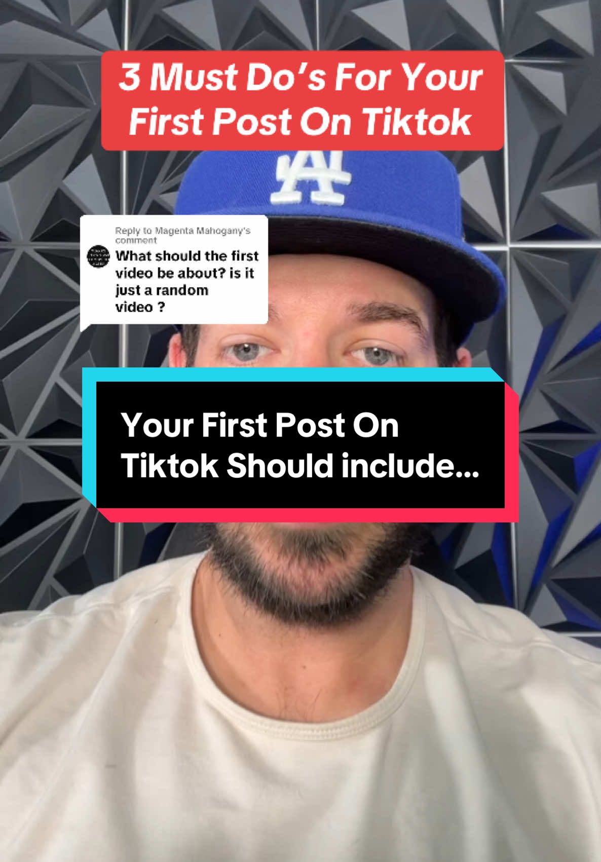 Replying to @Magenta Mahogany what should your first post on tiktok be about? #tiktokforbeginners #mindsetshift #tricksandhacks #contentcreators #5000followers #10kfollowers😭😭😭😭 #tiktoknewbie #howtopostcontent #howtomakemoneyonlineforbeginners #facelesscontentcreator #tiktokshopaffiliate #success #tiktokshopaffiliates #facelessideas #facelesscontentideas #200viewjail #keepmovingforward #createviraltiktoks #firstpost 