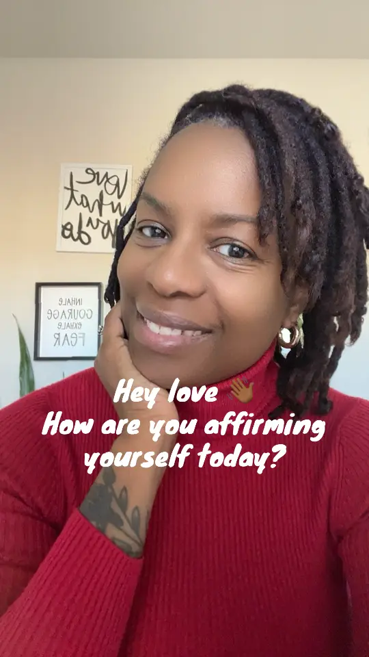 Affirm yourself versus waiting for others to be that for you. As a leader it’s important that you show up not only in your expertise but also in your confidence. Tell me below what you’re affirming to yourself today 👇🏾  #selflove #leadershipcoach 