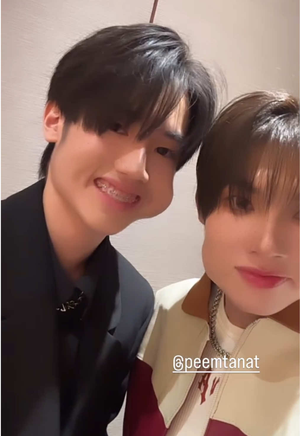 ง่าาาา น่ารักที่ฉุดดด🥺🥺🥺 #PEEMTANAT #ภีมธนัช #minthanakrit 