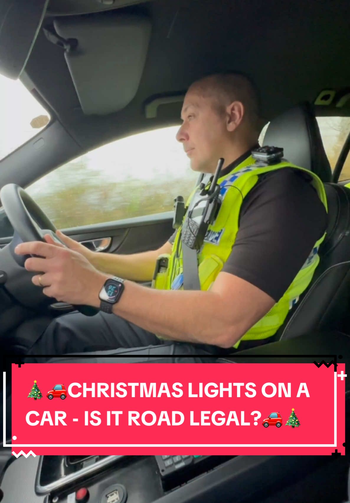 The Legality of Putting Christmas Lights on Your Car 🎄 🚗  We discuss the legality of putting Christmas lights on a car, explaining that it is not allowed under vehicle lighting regulations. The rules state that you cannot show a red light to the front of a car or a white light to the rear, and lights that can flash are also prohibited. Most Christmas lights would likely violate these rules, so fitting them to a car is generally not permitted. #ChristmasLights #VehicleLighting #CarDecorations #Police #RoadSafety 