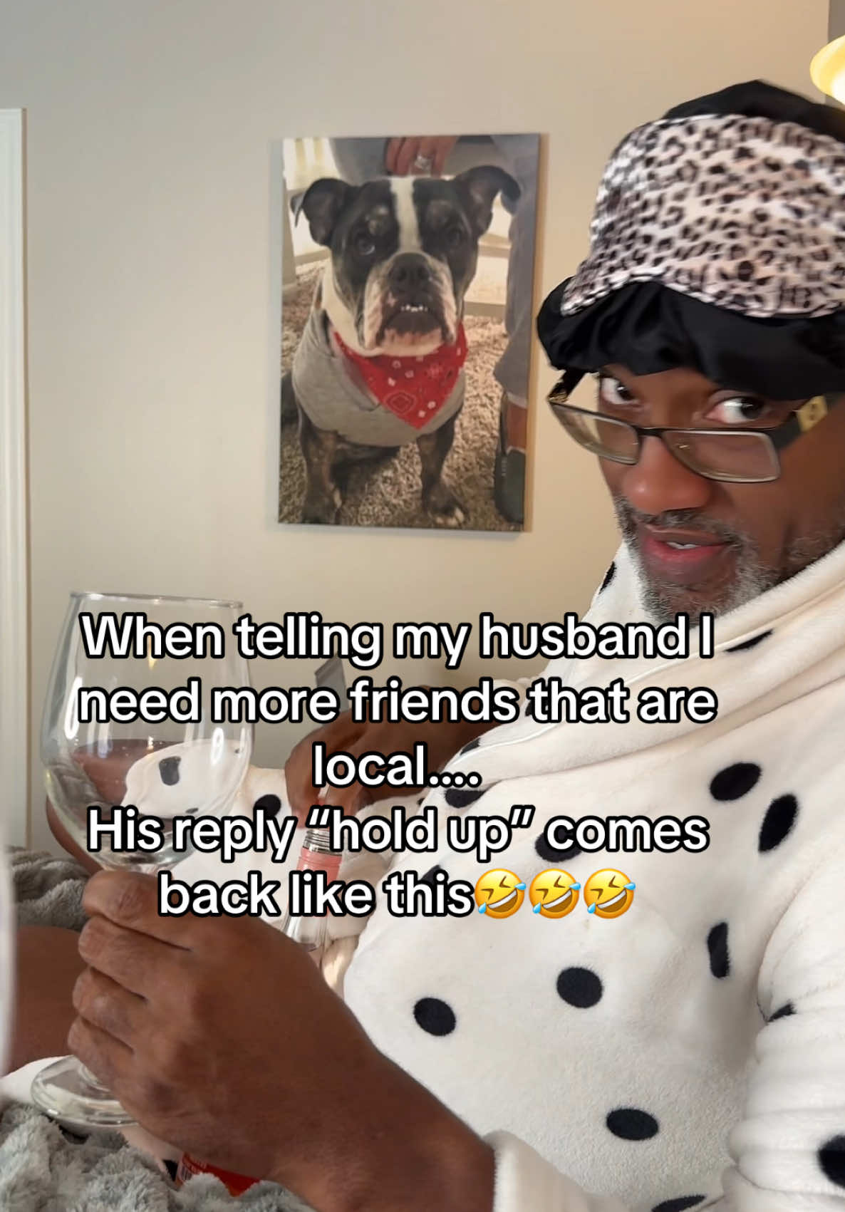 He makes sure hes ALL i need🤣🤣 #couplegoals #husband #fyp #funnyvideo #prestons 