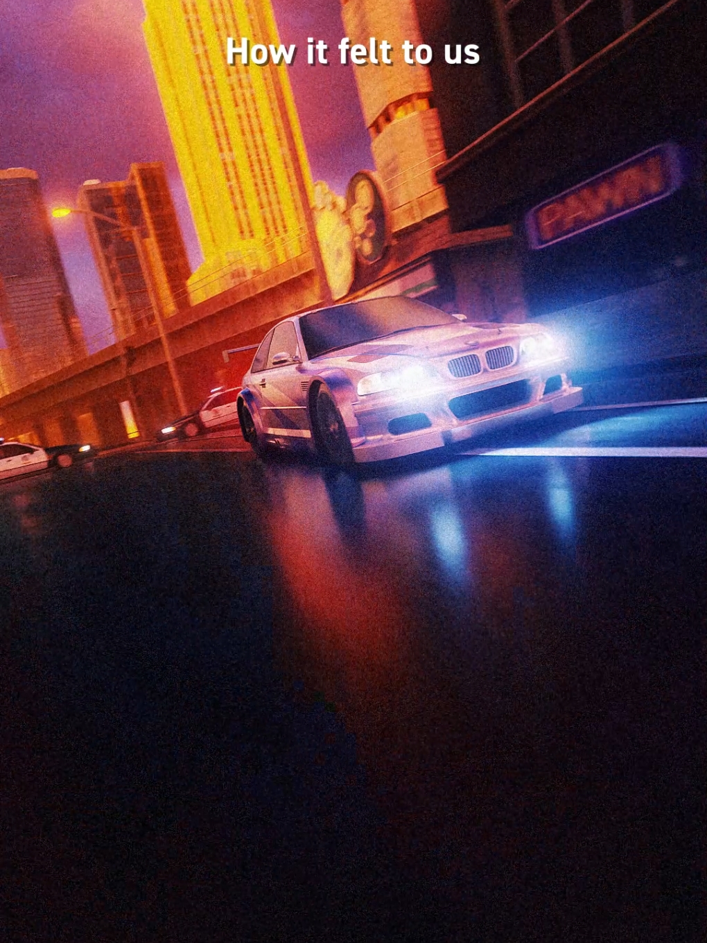 It's been almost 20 years, do you remember those chases? #ps1 #ps2 #psx #nfs #needforspeed #nfsmw #mostwanted #bmw #bmwm3 #nostalgia #retrogaming #3dart