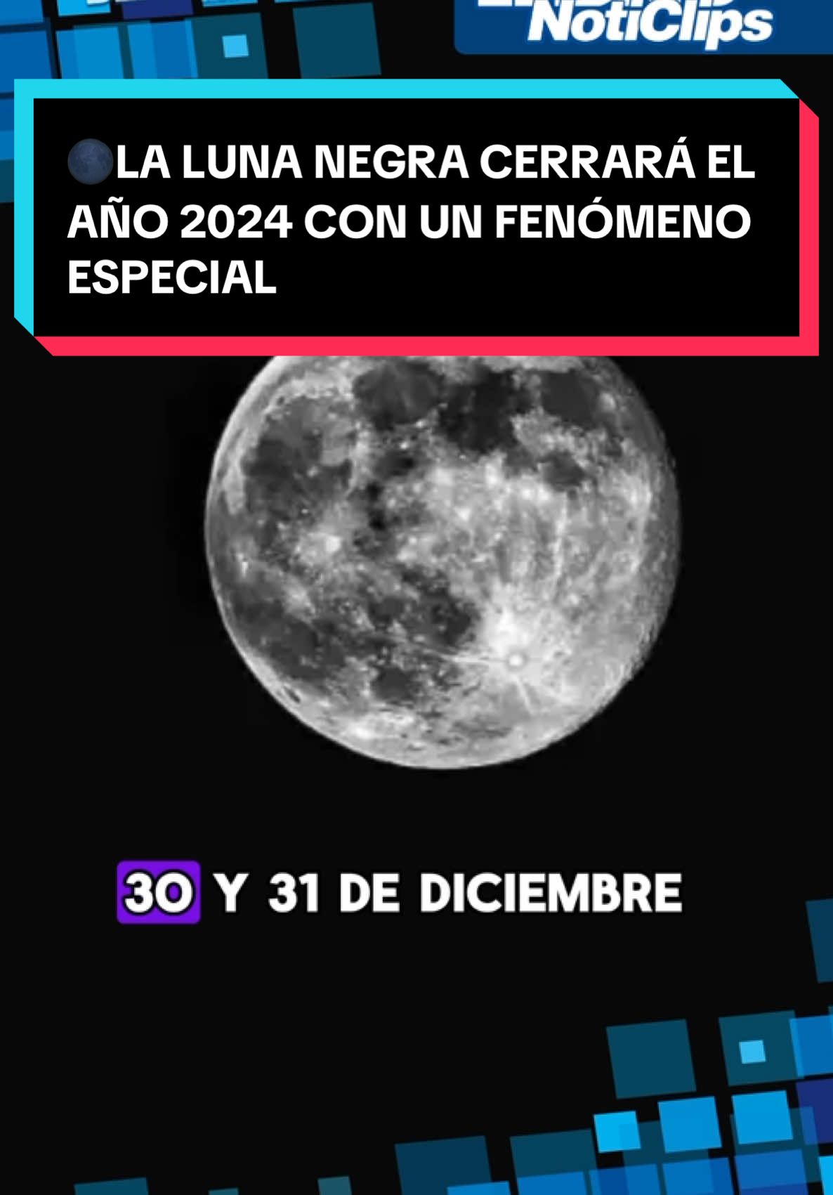 🌑LA LUNA NEGRA CERRARÁ EL AÑO 2024 CON UN FENÓMENO ESPECIAL//06/DIC/24// #luna #cierre #año #fenomeno #especial #eldato #viral_video 