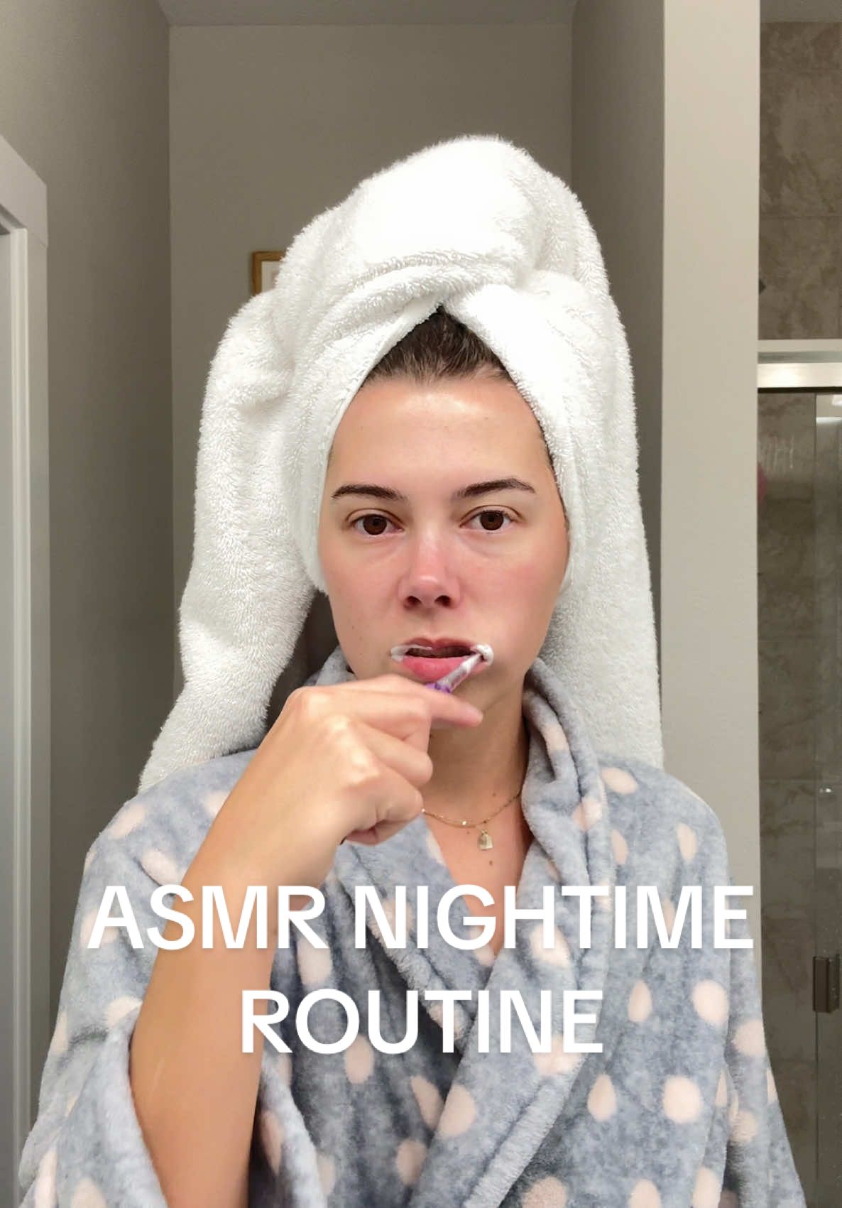 Editing this I realized how many funny faces I make 😂 #asmr #nightroutine 