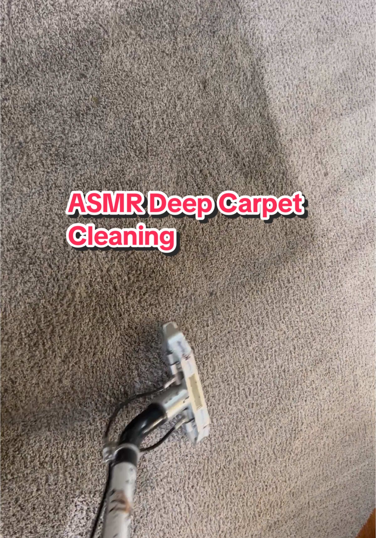 ASMR Carpet Cleaning with a satisfying water dump! 🧼💦 #CarpetCleaningATL 