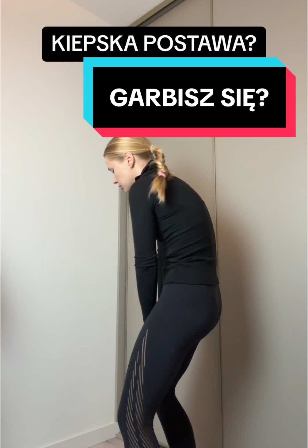 @Julia Żurawska  Kiepska postawa? Garbisz się? Spróbuj tego banalnego ćwiczenia! Ps. Żadna internetowa porada nigdy nie zastąpi ci wizyty u specjalisty. #fi#fizjoterapiaa#garbieniee#terapiae#rehabilitacjaw#cwiczeniac#dca#garb