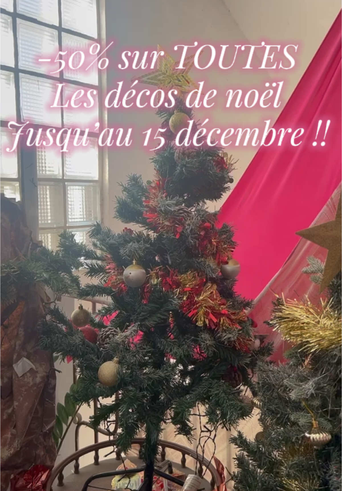 -50% sur TOUTES les décos de Noël jusqu’au 15 décembre !!!  Magasin 🧜🏽‍♀️ la petite sirène 🧜🏽‍♀️ #noel #lapetitesirene #guadeloupe #decoration 