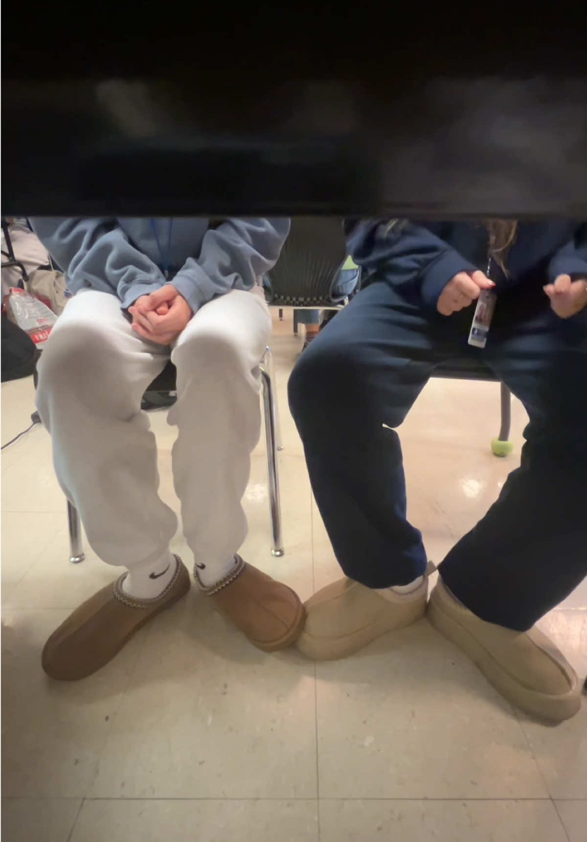 fitted up #uggs #sweatset #schooloutfit #getusoutofhere #fyp #viralvideo #english #asf 