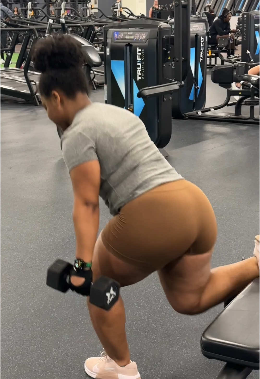 “Leg day went absolutely wild today! 💪🏾🔥 Coach ChoKolate bringing the intensity and good vibes while powering through squats, lunges, and everything in between. Strong legs, stronger spirit—let’s keep pushing! 💖✨ #LegDayBeastMode #CoachChoKolate #StrongerTogether #LegsOnFire” #CapCut 