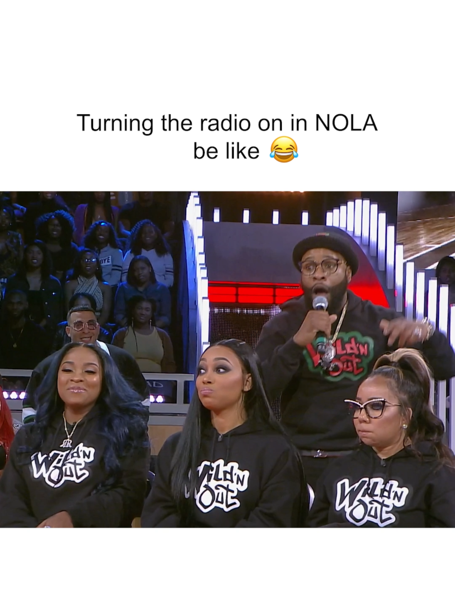 If ykyk 🤣 #WildNOut #talkingspit #chicobean #nickcannon #tinyharris #funny #nola #joke #jokes #lol #laugh #laughing