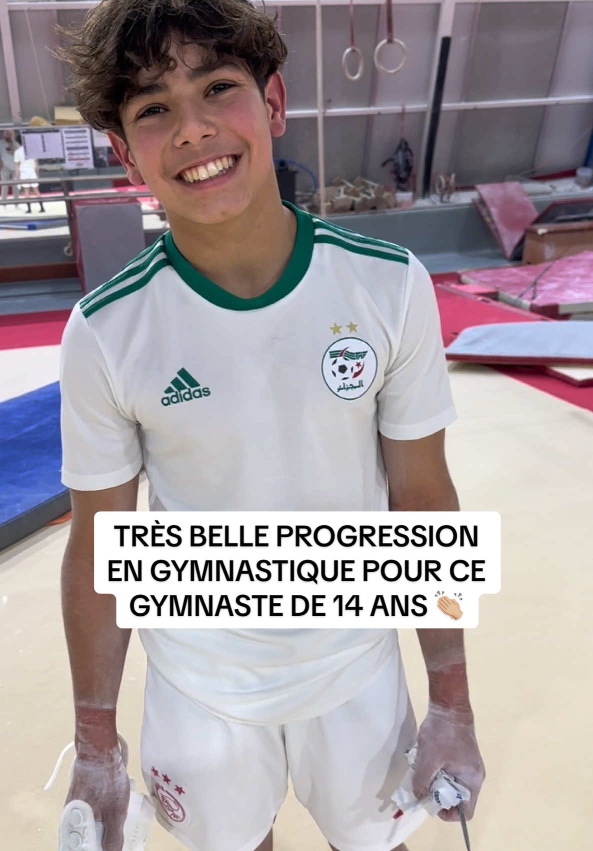 Très belle progression en gymnastique pour ce gymnaste de 14 ans ! Bravo @mael.atamna 👏🏼 #gymnastique #gymnast #GymTok #gymnastik 