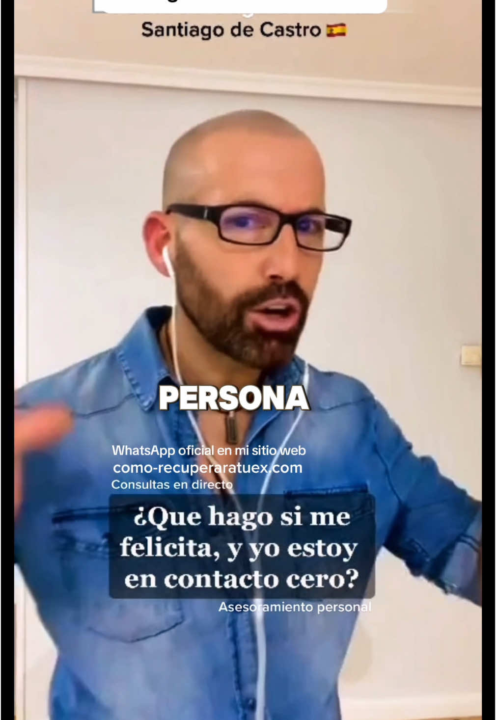 Suscríbete en mi comunidad y entra en mis LIVE en directo. Gracias por compartir el vídeo. Si necesitas mi ayuda, revisa mi página web para ver toda la información. http://www.como-recuperaratuex.com/ Podrás acceder de forma gratuita a mi vídeo-curso y libro-guía de iniciación titulado cómo recuperar a tu ex pareja, las 5 reglas de oro. También podrás ver la información de mis asesoramientos personalizados directamente conmigo. ⛔️ Atención yo solo tengo 1 cuenta oficial. #comorecuperaratuex #contactocero #desamor #rupturaamorosa #expareja #tuex #separacion #amor #volvercontuex #rechazo #santiagodecastro #ex #exnovia #reflexión #inspiración