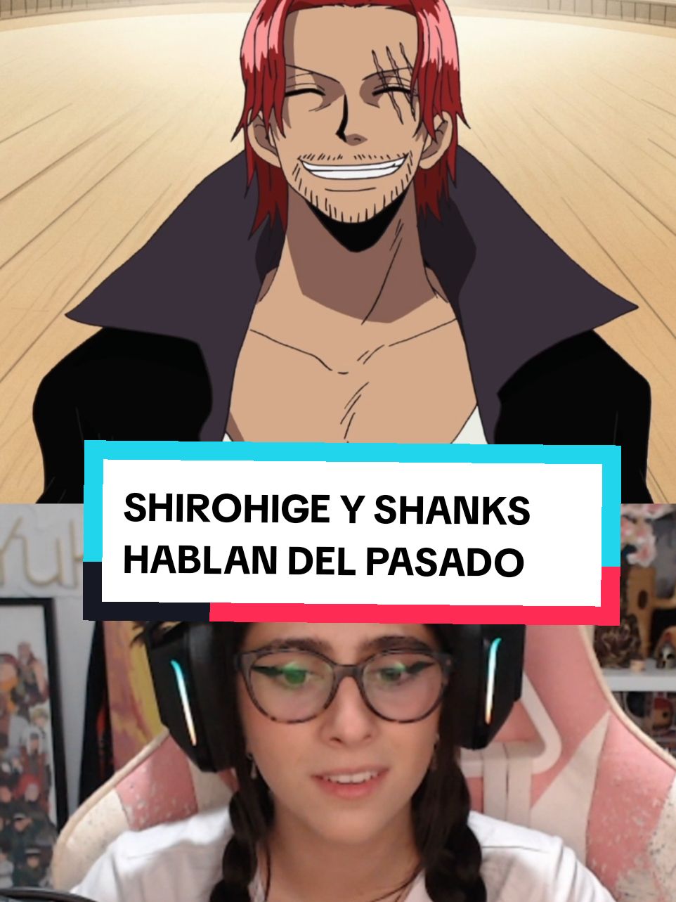 Estos dos tienen lore #shanks #shirohige #buggy #onepiece #goldroger 