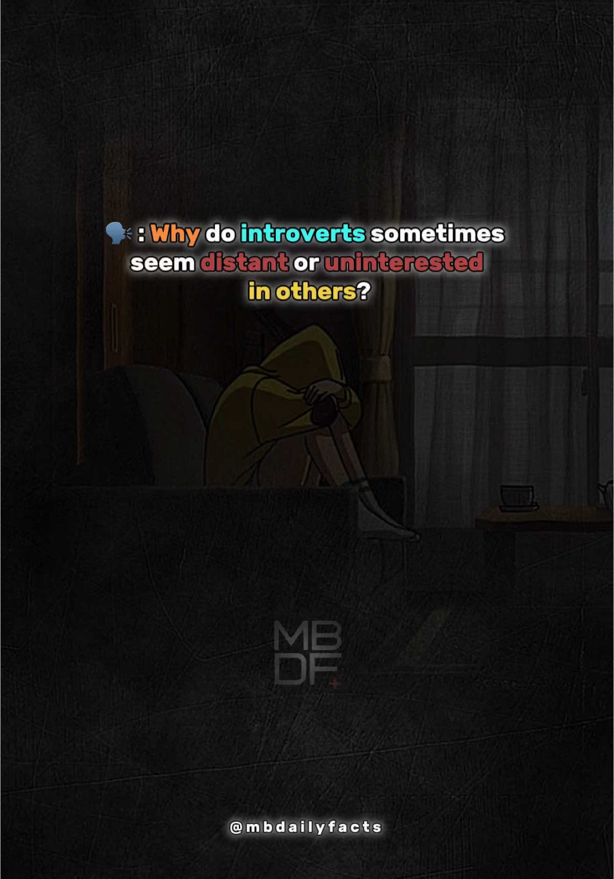 Why do introverts sometimes seem distant or uninterested in others? 👀🤍#foryou #introvert #introverts #extroverts #distant 