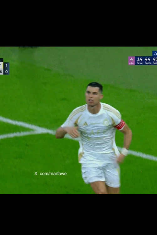 Ronaldo(Follow for more)#Ronaldo#Ronaldogoal#Ronaldogoaltoday#fyp#football#alnassrvsallttihad#allttihadvsalnassr 