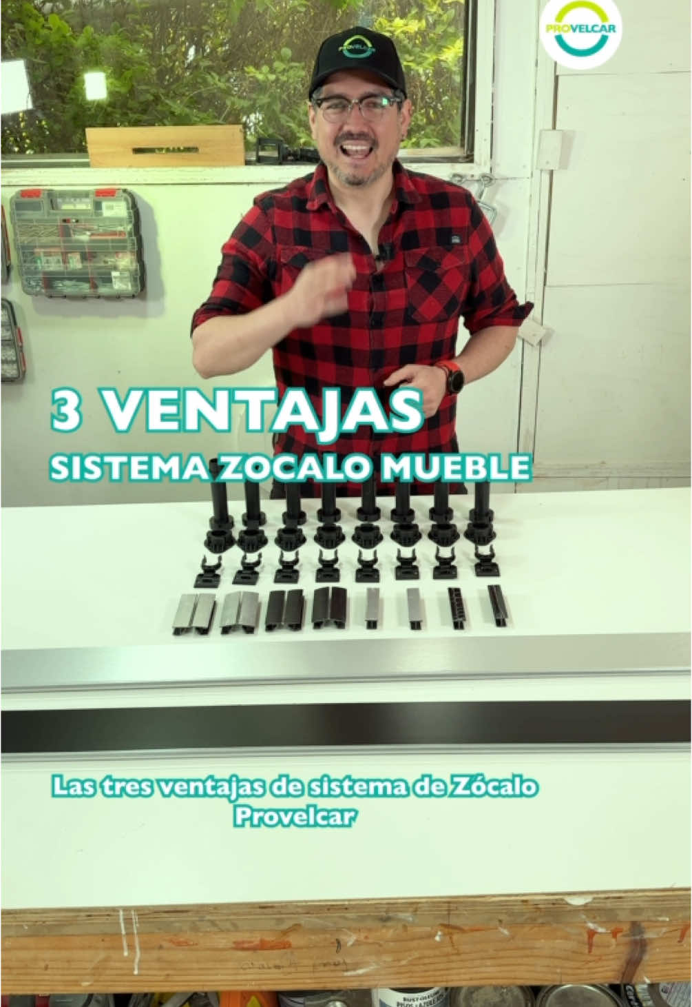 3 Ventajas de Sistema de Zócalo para Mueble de Provelcar. 1 Ahorro de Tiempo 2 Fácil Nivelación 3 Durabilidad. Puedes ver sus productos y precios que se venden por separado en nuestra web con despacho a todo Chile. Toca el enlace en nuestro perfil. Síguenos porque viene video de instalación y otro con las diferentes alternativas. #kitchendeesign #cocinasmodernas #orgullomueblista #quincalleria #cocina #muebles #interiorismo #interiordesign #decor #arquitectura #diseñointerior #diseñoindustrial #provelcar