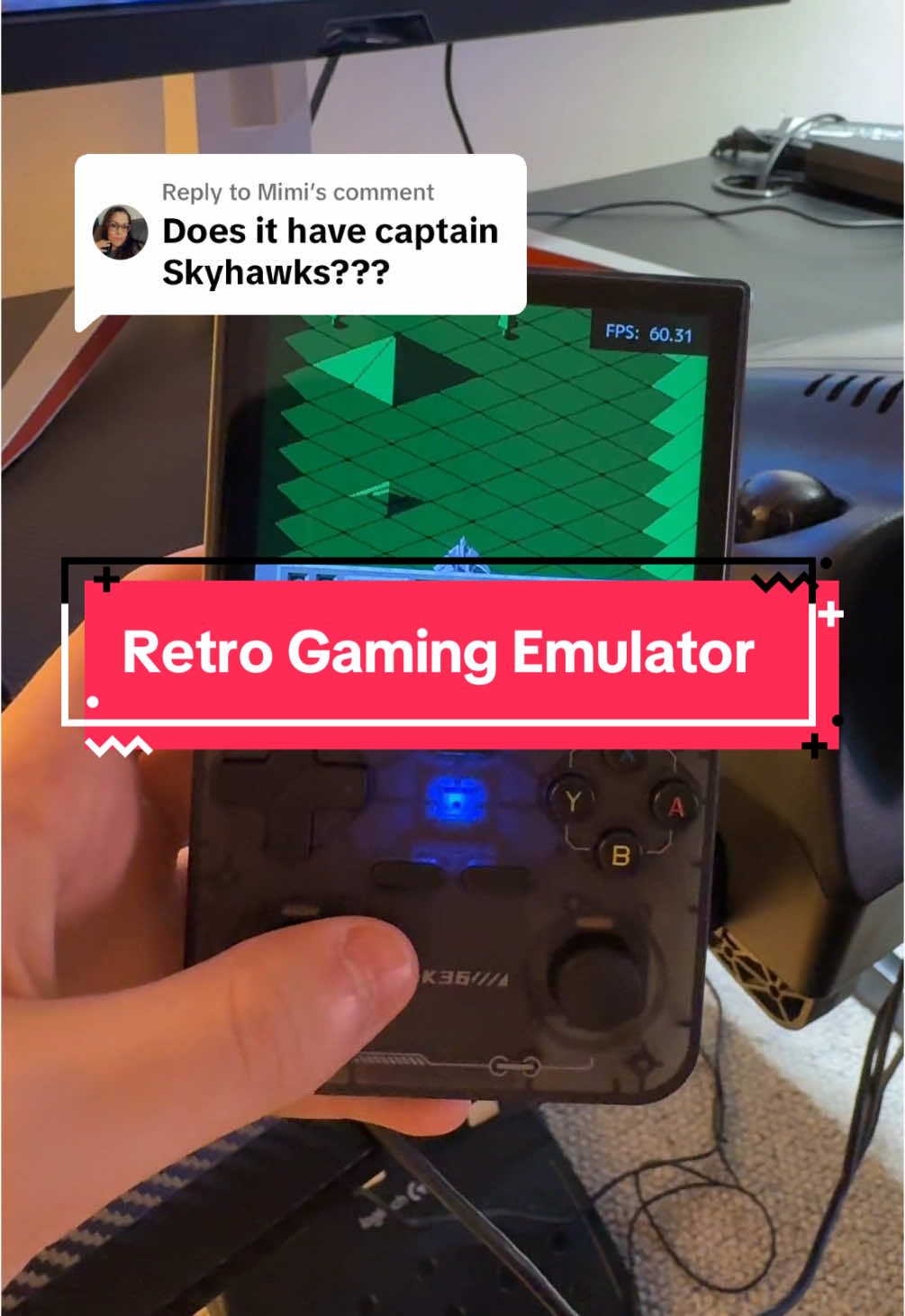 Replying to @Mimi looks like we have Captain Skyhawk! #retrogaming #gamingemulator #gaming #handheldgaming 