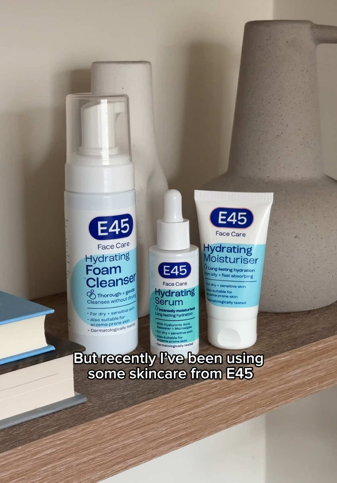 Winter is not kind to my skin, and sometimes you just need a simple yet effective routine to keep your skin comfortable! 👏   I’ve been using a full routine from @e45official and my skin loves it. 😍 The cleanser, serum and moisturiser are a match made in heaven - and leave my skin feeling so hydrated and calm.    These are definitely going to be my winter staples. Have you tried them before? What do you think? 👀   If you’re wanting to try it, you can get all the products at @Superdrug 👌 (ad on IG with no obligation to post here. I just love the products!) #skincare #skincarelover #skincaregoals #dryskin #hydratedskin #winterskincare #skincareproductsmusthave 