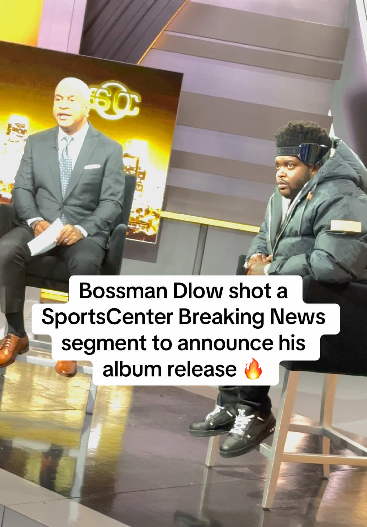 That’s tough @BossMan Dlow 🔥 #bossmandlow #sportscenter #espn 