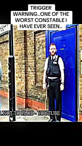 TRIGGER WARNING..ONE OF THE WORST CONSTABLE I HAVE EVER SEEN.. #Police #BritishPolice #Auditing #UKAudits #BritishAudits #BritishPoliceAudits #MetropolitanPolice #LondonPolice #AmericanAudits #BritishArmy #AuditingBritain #MattersOfPublicInterest #Transparency #PublicAccountability #AB 