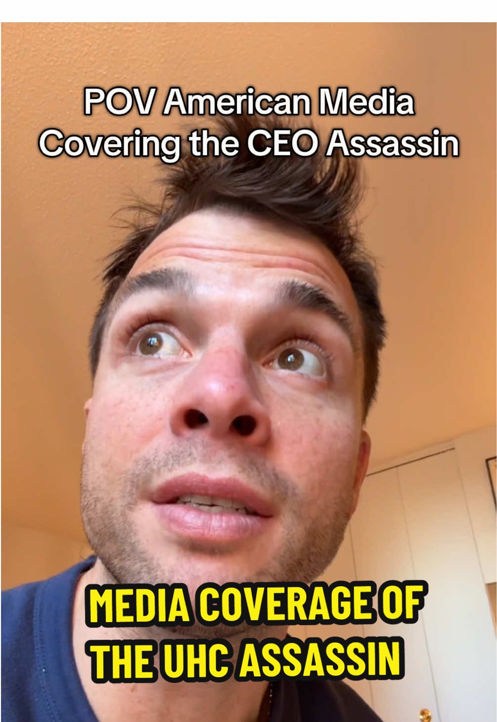 Coverage of the UHC CEO assassin  Media: 😰😰😟😟😟 Citizens: 😐😐😐😐 #ceo #assassin #unitedhealthcare #healthcare #trending 