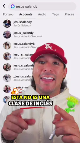 🗣️ESTO NO ES UNA CLASE DE INGLÉS. Están creando perfiles falsos para hacerse para por mi. NO ACEPTES NINGÚN MENSAJE QUE NO SEA DE MIS PERFILES O MIS CUENTAS, mis únicas cuentas son: @tuteacherjesus @itsjesussandoval  JAMÁS TE ESCRIBIRÉ PARA PEDIRTE DINERO ❌❌ PLEASE REPORT❌ PLEASE BLOCK 🚫 Gracias por tu apoyo #tuteacherjesus 