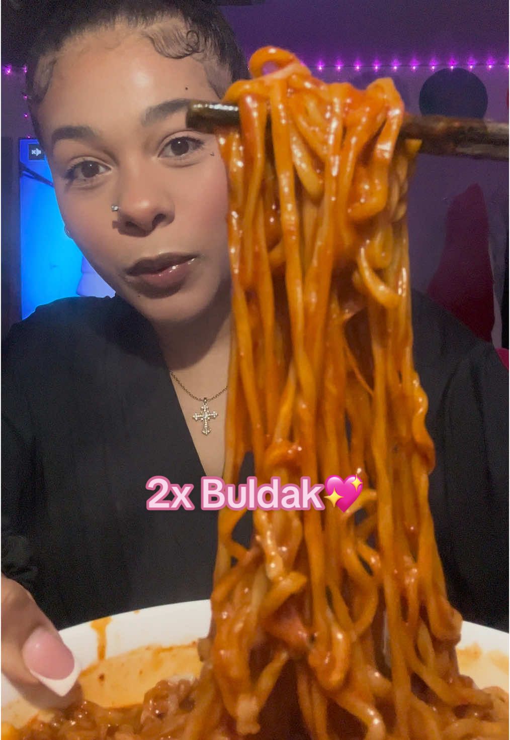 Not me eating snot😭💔💔 This pack beat my a$$ but the show must go on!😭 #creatorsearchinsights #buldak #buldakramen #spicy #spicynoodles #mukbang #fyp #asmr #fyp #fypシ #fypシ゚viral #trending #trend #viraltiktok #viralvideo #fyppppppppppppppppppppppp @Buldakbabes @AaronMichelle🩷 