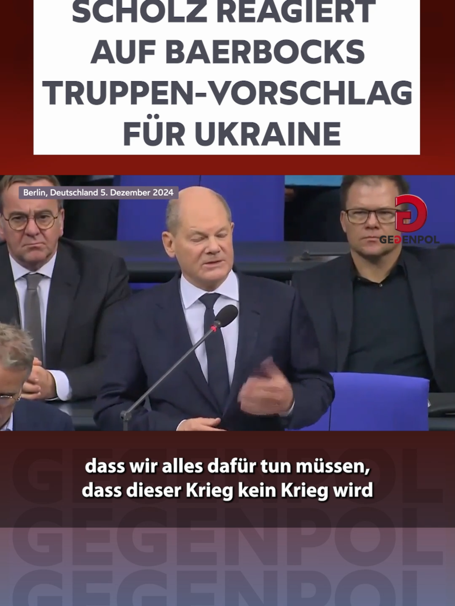 #gegenpol #shorts #deutschland #scholz #ukraine #baerbock #russland #politik #news #nachrichten #geopolitik #fyp