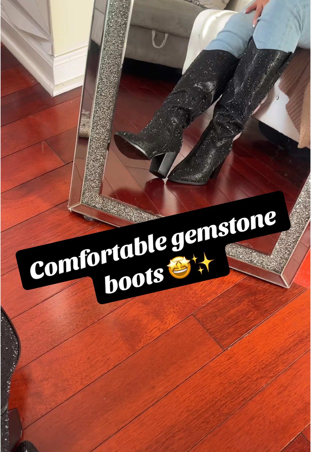 ✨How cute are these gemstone boots! #heelboots #heeledboots #comfortableboots #shoes #shoes #bootseason #onlinecuteshoes #cuteshoes #TikTokShop #tiktokshopping #newyearnewaura #tiktokshopholidayhaul  #giftguide #ttsdelight 