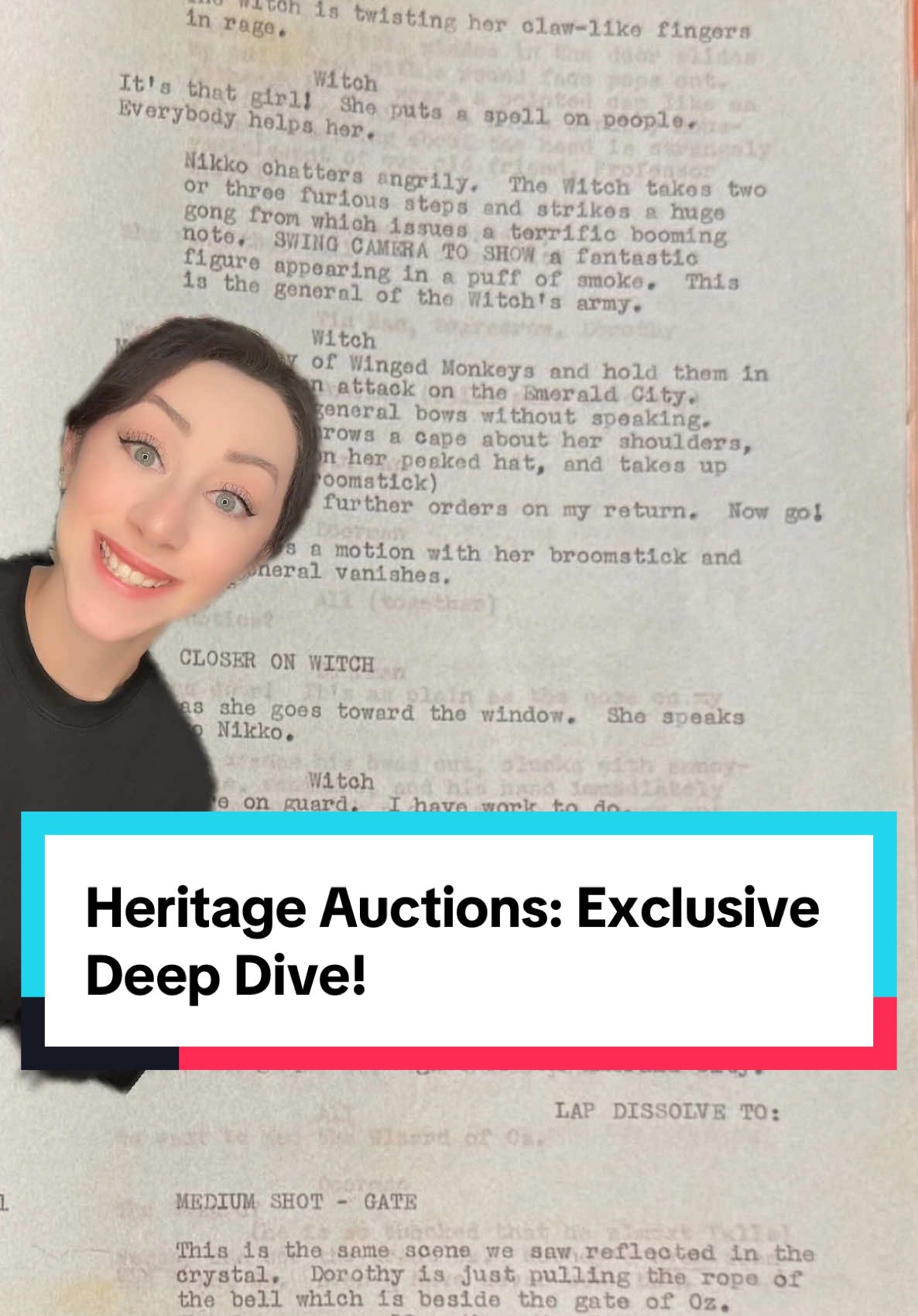 @Heritage Auctions will auction off several important “Wizard of Oz” pieces tomorrow, and we have an exclusive in-depth look into one of them! #wizardofoz #heritageauctions #rubyslippers #theozvlog #deepdive #filmhistory #dorothyandscarecrow 