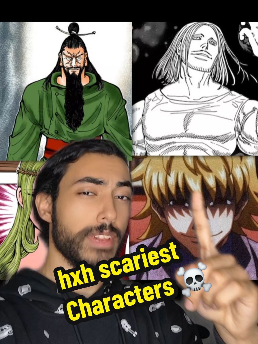 those are the scariest characters in hunter x hunter manga 💥 اكثر الشخصيات رعباً في قصة مانجا هنتر هنتر💥 #anime #fyp #fy #foryou #manga #hxh #hunterxhunter #paristonhill #هنتر #هنتر_اكس_هنتر #هانتر #هانتر_×_هانتر #انمي #مانجا 