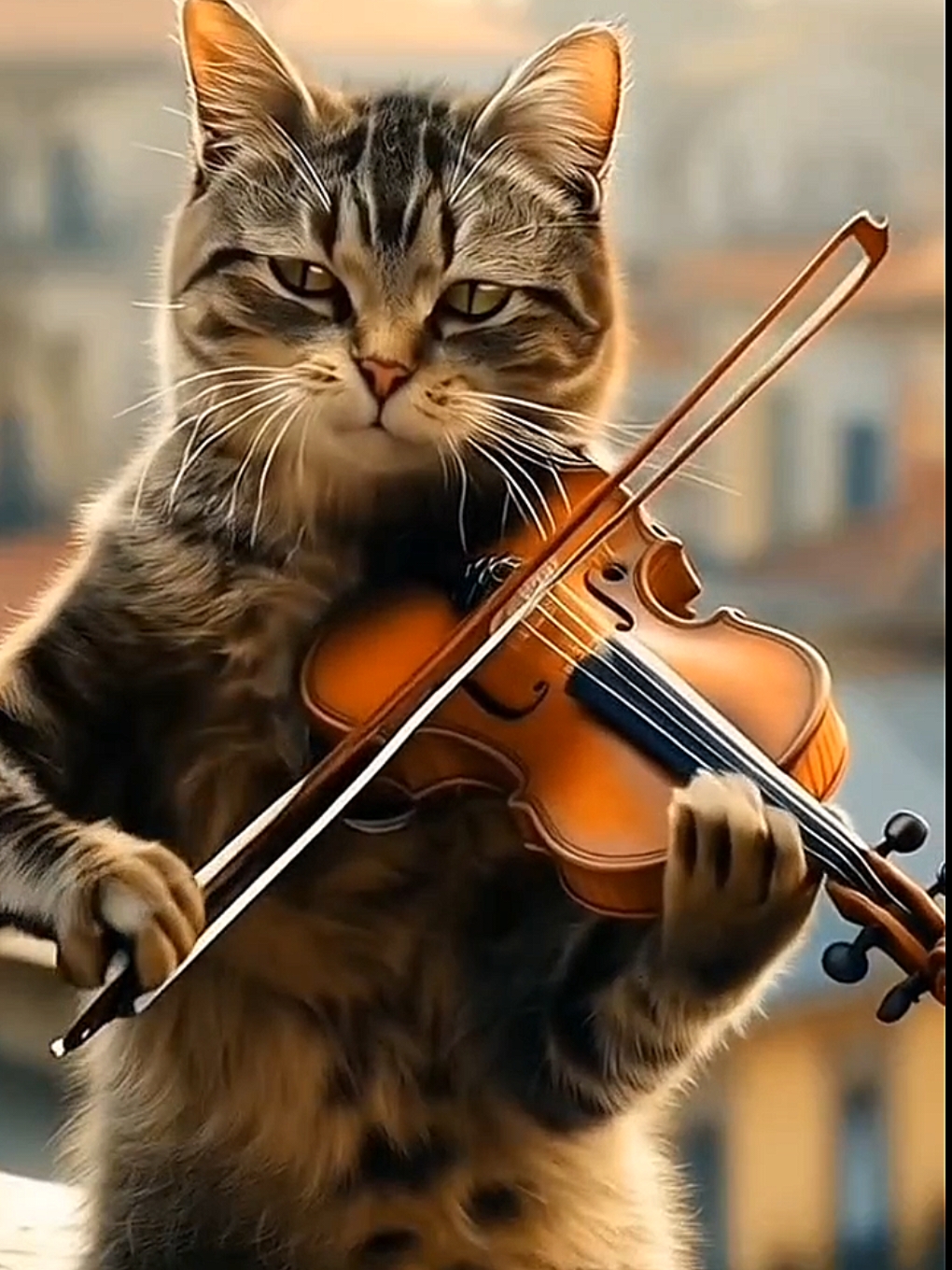 #violin #ia #catsoftiktok #cat #inteligenciaartificial #gatos 