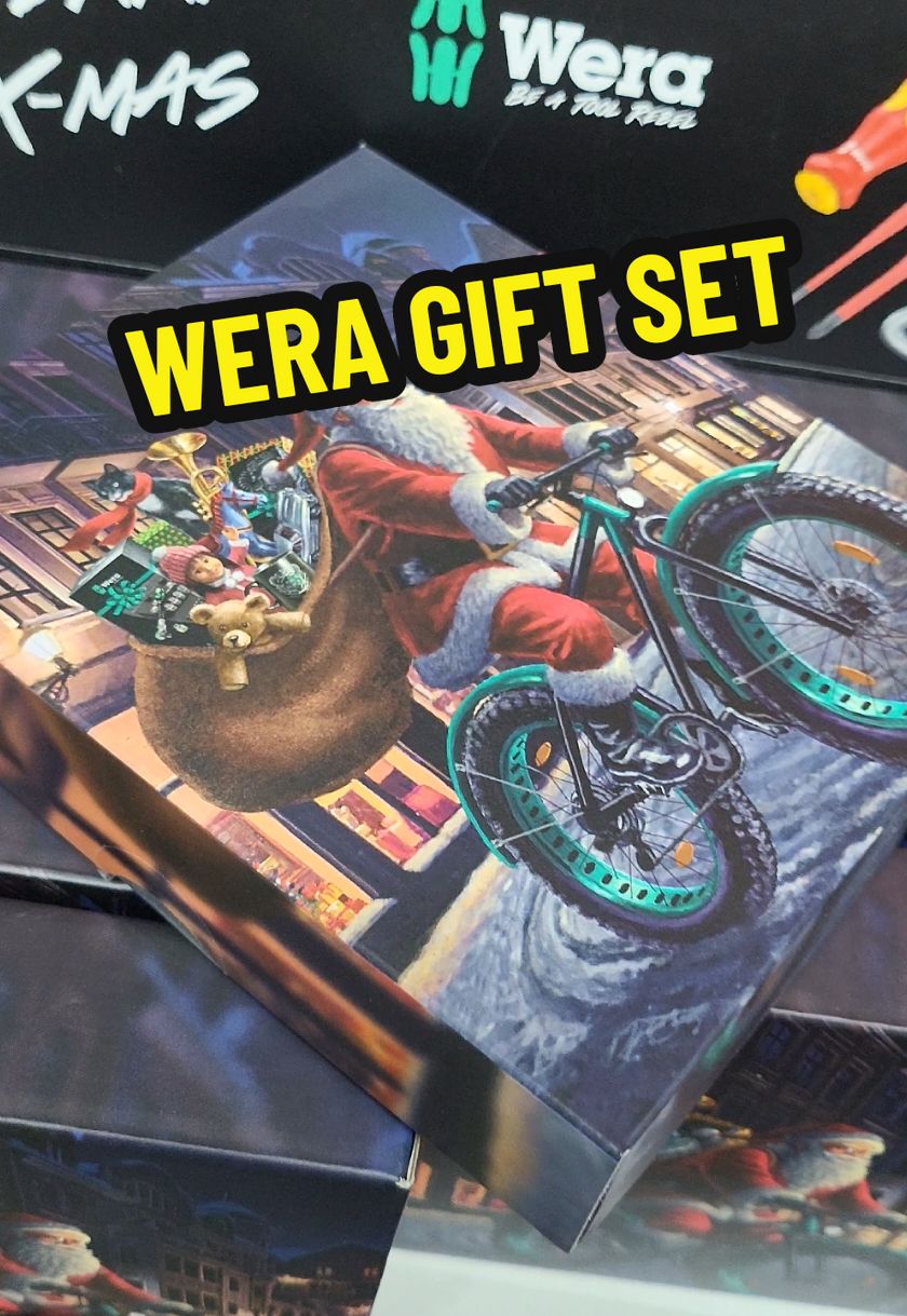 🎄 Perfect gift for any tradesman this Christmas! The Wera 2024 Christmas VDE Set is here – safety, style, and quality all in one box. 🎁 Don’t miss out on this limited-edition must-have for electricians and DIY pros! ⚡️ 💡 Features: ✔️ Ergonomic Kraftform handle ✔️ VDE insulation for up to 1,000V ✔️ Includes handy bottle opener 🛒 Order now on TikTok Shop – ready to ship! 🚀 #WeraTools #ChristmasGiftIdeas #TradesmanTools #ElectriciansLife #ToolTok #VDESet #GiftForHim #LimitedEdition #TikTokShop #Kraftform 