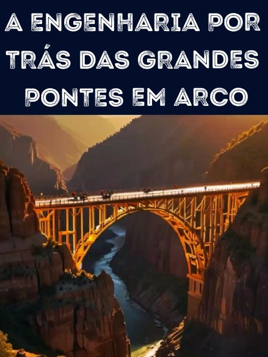 Construir uma ponte em arco é um processo complexo e fascinante, envolvendo engenharia de ponta e técnicas precisas para superar desafios como cânions profundos e terrenos íngremes. A construção começa com pilares robustos fixados com aço e concreto, enquanto explosivos e brocas modelam áreas rochosas instáveis, estabilizadas com grandes parafusos. Suportes críticos são preenchidos com milhares de toneladas de concreto, e guindastes posicionam pilares e vigas com precisão. Cabos de suspensão de aço tensionado sustentam o arco em progresso, enquanto trilhos e bombas aceleram a construção simultânea dos dois lados do arco, até seu encontro final. Descubra cada detalhe dessa obra incrível de engenharia. #ponte #engenharia #construção #curiosidades 