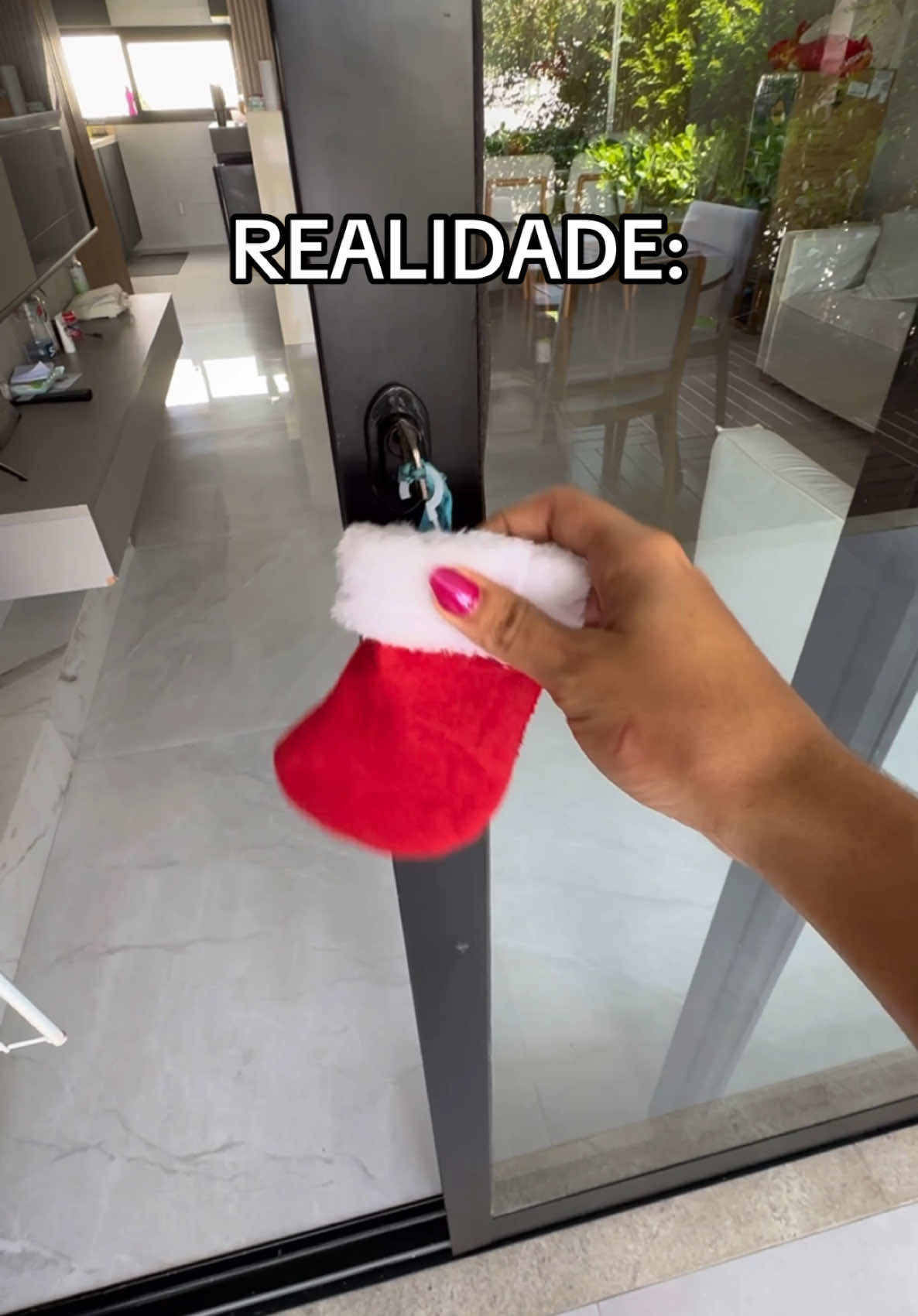 É o que temos #natal #decoraçãodenatal #viral