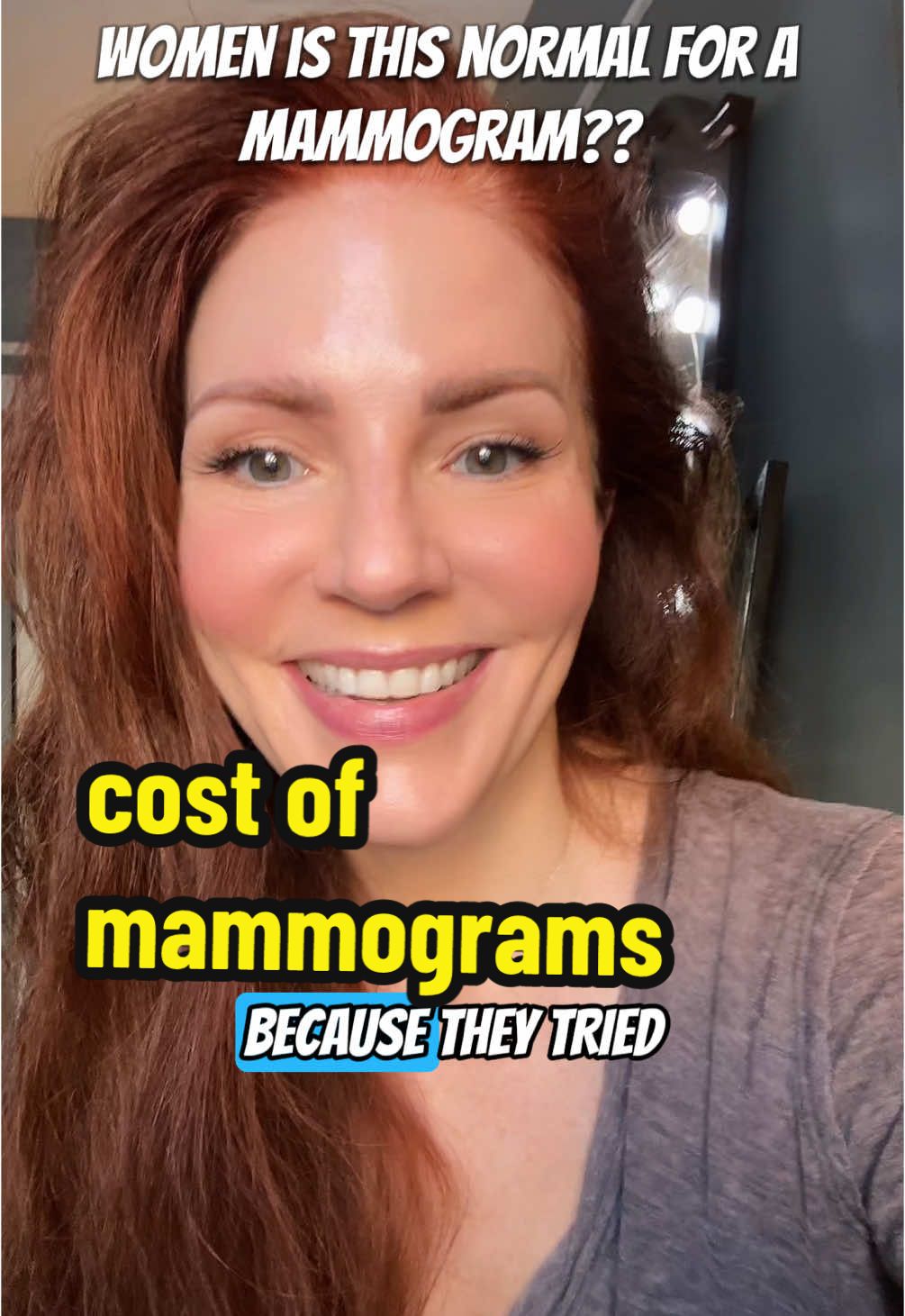 the healthcare system in America is broken. Why was the cost of a yearly mammogram $1600 ##healthcare##womenshealth##womenshealthcare##BreastCancerAwareness##breastcancer