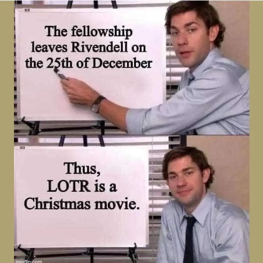 #christmas #justforfun #christmasmovies #blowthisuptiktok #blowthisupforme #lordoftherings #lotr #lotrtok #meme