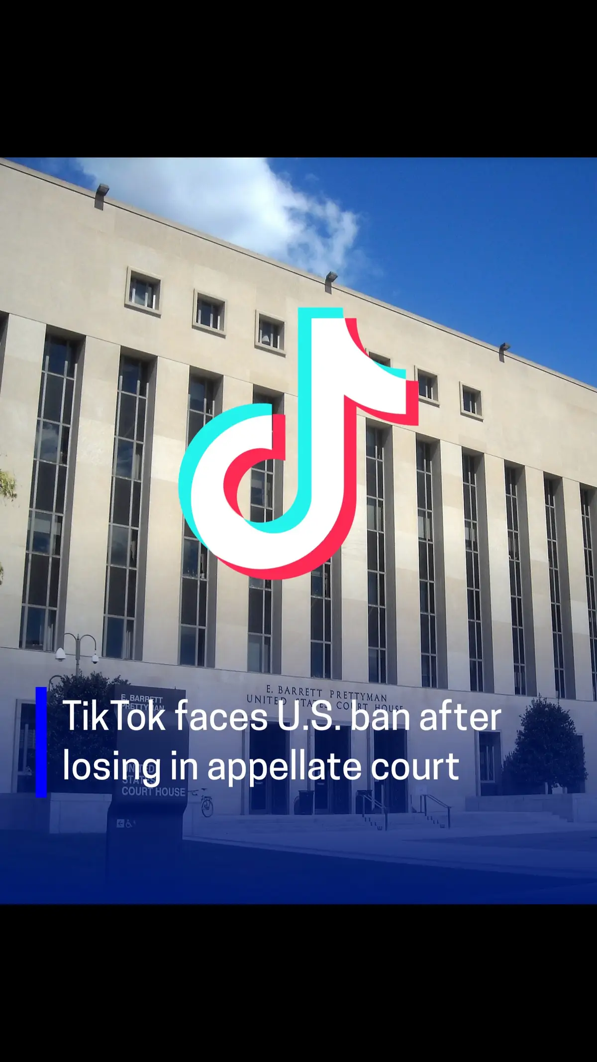 A federal appeals court on Friday upheld a law that could lead to TikTok being banned in the U.S. unless it's sold by its China-based parent company, ByteDance. The U.S. Court of Appeals for the District of Columbia rejected TikTok’s petition to overturn the law, which it argued violated the First Amendment.   “The First Amendment exists to protect free speech in the United States,” Judge Douglas Ginsburg wrote in the court’s opinion. “Here the Government acted solely to protect that freedom from a foreign adversary nation and to limit that adversary’s ability to gather data on people in the United States.”   TikTok said it would appeal the decision to the U.S. Supreme Court, though it’s unclear if justices would agree to take up the case.   “The Supreme Court has an established historical record of protecting Americans’ right to free speech, and we expect they will do just that on this important constitutional issue,” Michael Hughes, a spokesman for TikTok, said in a statement.   President Biden signed the bill into law in April after it received broad bipartisan support in Congress while tied to a foreign aid package.   Lawmakers cited national security concerns, fearing the app could allow the Chinese government to obtain sensitive data on Americans.   They also raised concerns that Beijing could manipulate the app’s algorithm to shape what content is seen on the platform.   The law requires ByteDance to sell the short-form video app — which boasts some 170 million U.S. users — to a non-Chinese company by Jan. 19 or face a ban in U.S. app stores.   President Trump sought to ban the app during his first term but came out against such action during the 2024 campaign. #tiktok #tiktokban #cspan